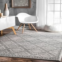 Nuloom затруднява традиционните килими, сиво