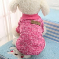 Домашни кучета дрехи кучешки пуловер меко удебеляване топла кучета кучета риза зимен кученце пуловер за кучета