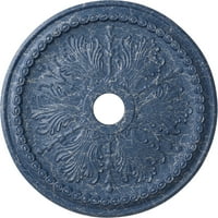 Екена Милуърк 1 2 од 4 ид 1 2 П Уинсор таван медальон, Ръчно рисувана Мисисипи кална пращене
