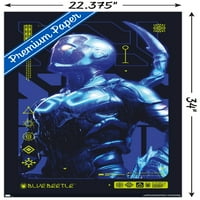 Филм на комикси Blue Beetle - Biotech Wall Poster, 22.375 34