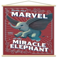 Disney Dumbo - Wonder Wall Poster с дървена магнитна рамка, 22.375 34