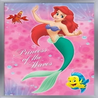 Disney The Little Mermaid - Group Wall Poster, 14.725 22.375 рамка