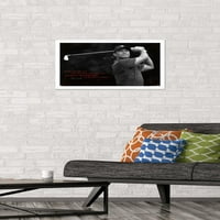 Tiger Woods - Бъдещ плакат за стена, 14.725 22.375 рамки