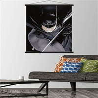 Комикси - Батман - Портрет стенен плакат с дървена магнитна рамка, 22.375 34