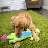 годог кльощава дракон с дъвчете охрана технология трайни трайни Плюш писклив куче играчка, изключително голям, зелен