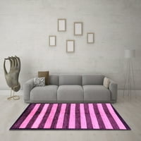 Ahgly Company вътрешен правоъгълник Ориентал лилаво модерни килими, 2 '4'
