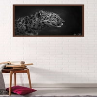 5FishCreative - леопардов портретен стенен плакат, 22.375 34