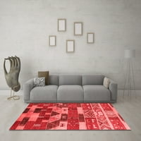 Ahgly Company Indoor Rectangle Oriental Red Industrial Area Rugs, 2 '3'