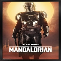 Междузвездни войни: Мандалорският - мандалорски стенен плакат, 14.725 22.375