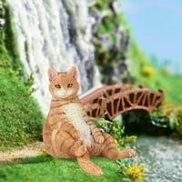 Реалистичен котешки модел фигурки котешки животни играчки Образователни играчки Diorama Animals Фигури, колекция за игра за десктоп