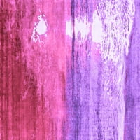 Ahgly Company вътрешен правоъгълник ориенталски лилави килими за индустриална зона, 8 '10'