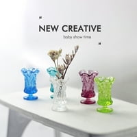 Farfi Mini Vase Добра изработка удобно съотношение на усещане за ръка Mini Flower Vase Jardiniere Model за декорация