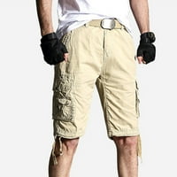 Chueow лято мъжки къси панталони на коляното Панталони Панталони Работни дрехи Шорти С тънък год
