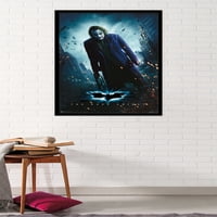 Филм на комикси - The Dark Knight - The Joker - Плакат за стена с един лист, 22.375 34