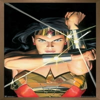Комикси - Wonder Woman - Ale Ross Портрет на стена плакат, 22.375 34