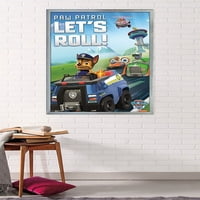 Nickelodeon Paw Patrol - Let’s Roll Wall Poster, 22.375 34