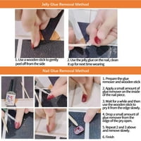 Kisor French Tip Press On Nails Long Fake Nail Brown Stick върху ноктите Ковчег Нокти за жени, размерxs