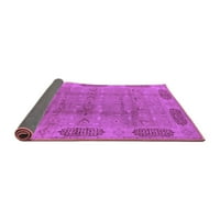 Ahgly Company вътрешен правоъгълник Ориентал лилаво традиционни килими, 7 '9'