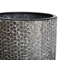 Индустриален печат-комплект от две и метални вази