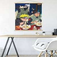 Naruto Shippuden - Плакат за стена за храна с магнитна рамка, 22.375 34