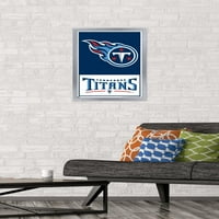 Тенеси Титаните-Плакат С Лого, 14.725 22.375