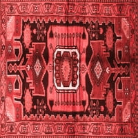 Ahgly Company Indoor Square Persian Red Traditional Reale Cugs, 6 'квадрат