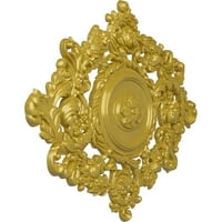 1 2 В 3 8 Х 1 2 П Катерин Таван Медальон, Ръчно Рисувано Богато Злато