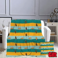 Винтидж флорални хвърляния одеяло с калъф за възглавница за офис, легло, диван ултра мек климатик за одеяло за одеяло подаръци