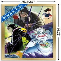 Злодеи на Дисни - Стенски плакат за колаж, 14.725 22.375