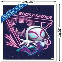 Marvel Spidey и неговите невероятни приятели - Ghost Spider Wall Poster, 22.375 34 рамки