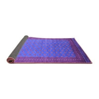 Ahgly Company вътрешен правоъгълник ориенталски лилави килими за индустриална зона, 4 '6'