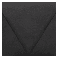 Луксозни Пликове С Квадратен Контур На Ламелите, Среднощно Черно, Пакет 1000