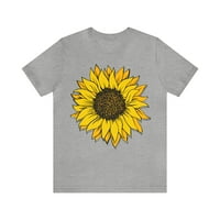 Слънчогледова риза, флорална тениска, риза за цветя, риза за любител на природата