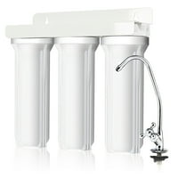 Цена 3-Етап под-мивка вода филтър система за филтриране на вода с хромирани кранче ново