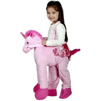 Розов еднорог ездач малко дете Хелоуин костюм, 2-3Т
