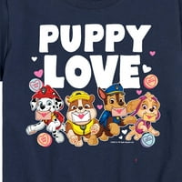 Paw Patrol - Puppy Luv - Графична тениска с малко дете