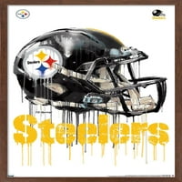 Pittsburgh Steelers - Плакат за стена за капене, 14.725 22.375