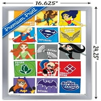 TV Comics - DC Superhero Girls - Плакат за стена на мрежата, 14.725 22.375