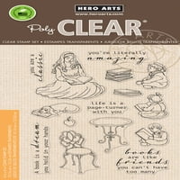 Hero Arts Clear Stamps 4 x6 време за история