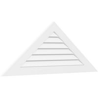 70 в 32-1 8 н триъгълник повърхност планината ПВЦ Гейбъл отдушник стъпка: функционален, в 3-1 2 в 1 п стандартна рамка