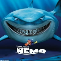 Disney Pixar Finding Nemo - Плакат за един лист стена, 22.375 34