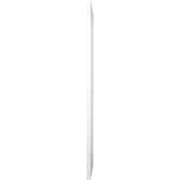 Екена Милуърк 15 в 67 з вярно Фит ПВЦ диагонална ламела модерен стил фиксирани монтажни щори, бял