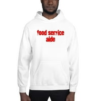 Недефинирани подаръци Айд за обслужване на храни Cali Style Hoodie Pullover Sweatshirt