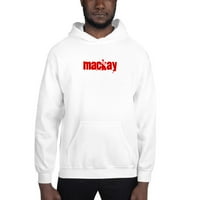 3XL Mackay Cali Style Hoodie Pullover Sweatshirt от неопределени подаръци