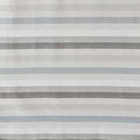 Начало Westwick Stripe Fabric Wosh Purtain, сиво, 70 72