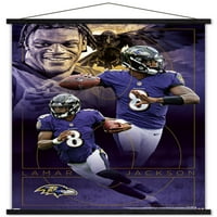 Baltimore Ravens - Lamar Jackson Wall Poster, 22.375 34