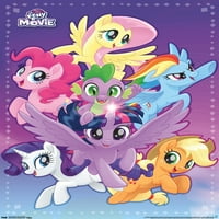Hasbro My Little Pony Movie - Adventure Wall Poster, 22.375 34