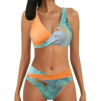 BadyMincsl женски печат бикини подложка за бански костюм на плажа