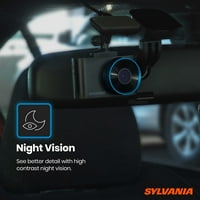Sylvania Roadsight Plus Dash HD 1080p камера w степен изглед и откриване на удари