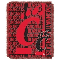 Cincinnati Bearcats The Northwest Company College Double Play 46 60 изтъкано одеяло